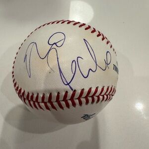 Autographed Baseball by Gavin Rossdale of Bush with Certificate of Authenticity